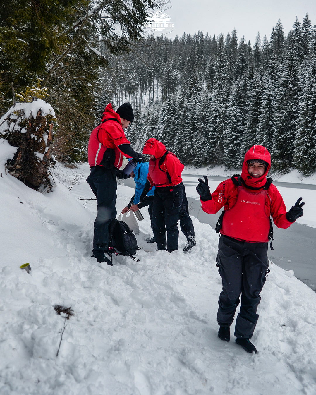 WinterKayak si WinterSUP la Belis Fantanele