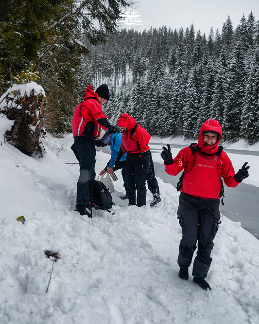 WinterKayak si WinterSUP la Belis Fantanele