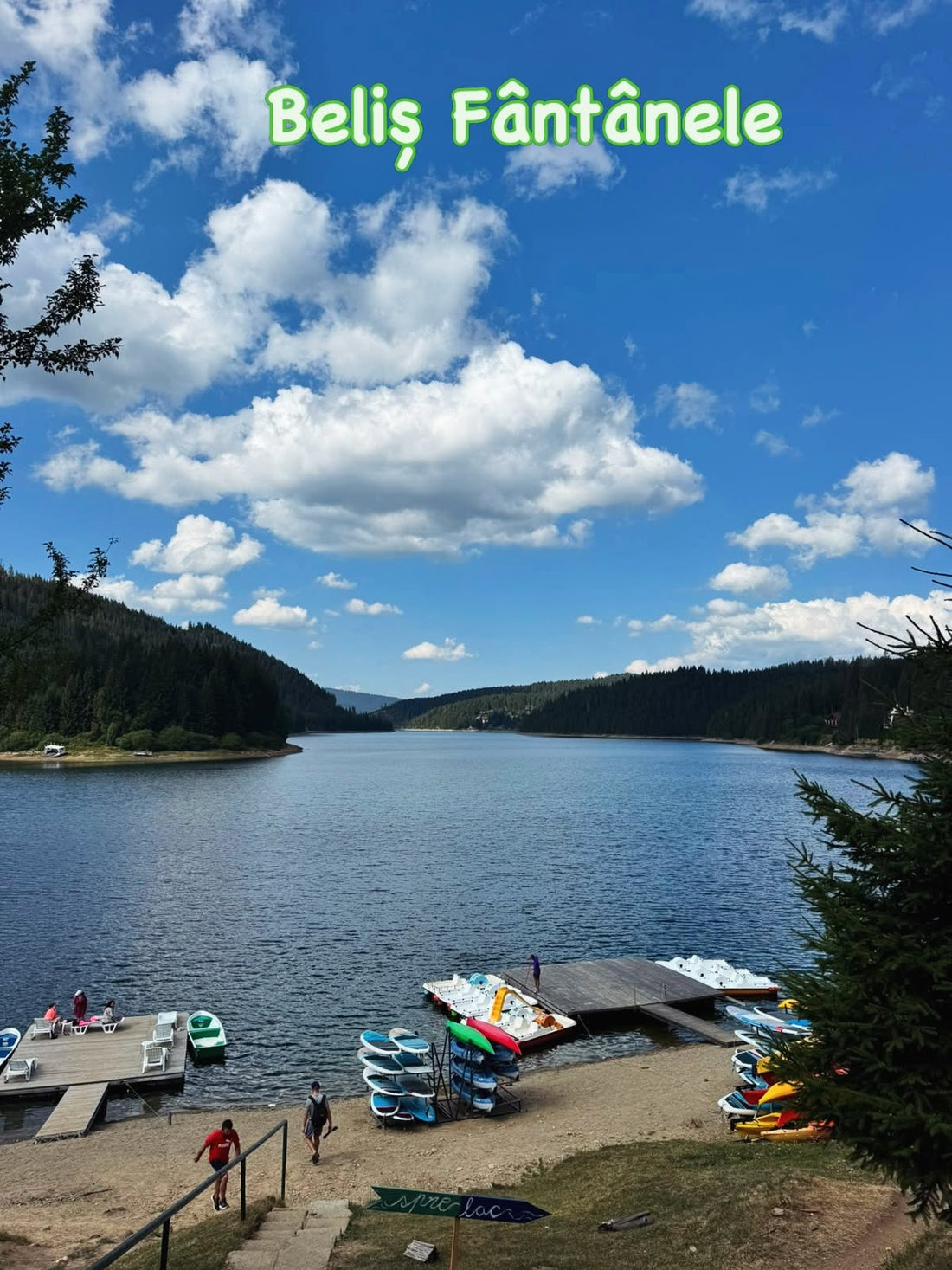 Lacul Beliș-Fântânele. 💙